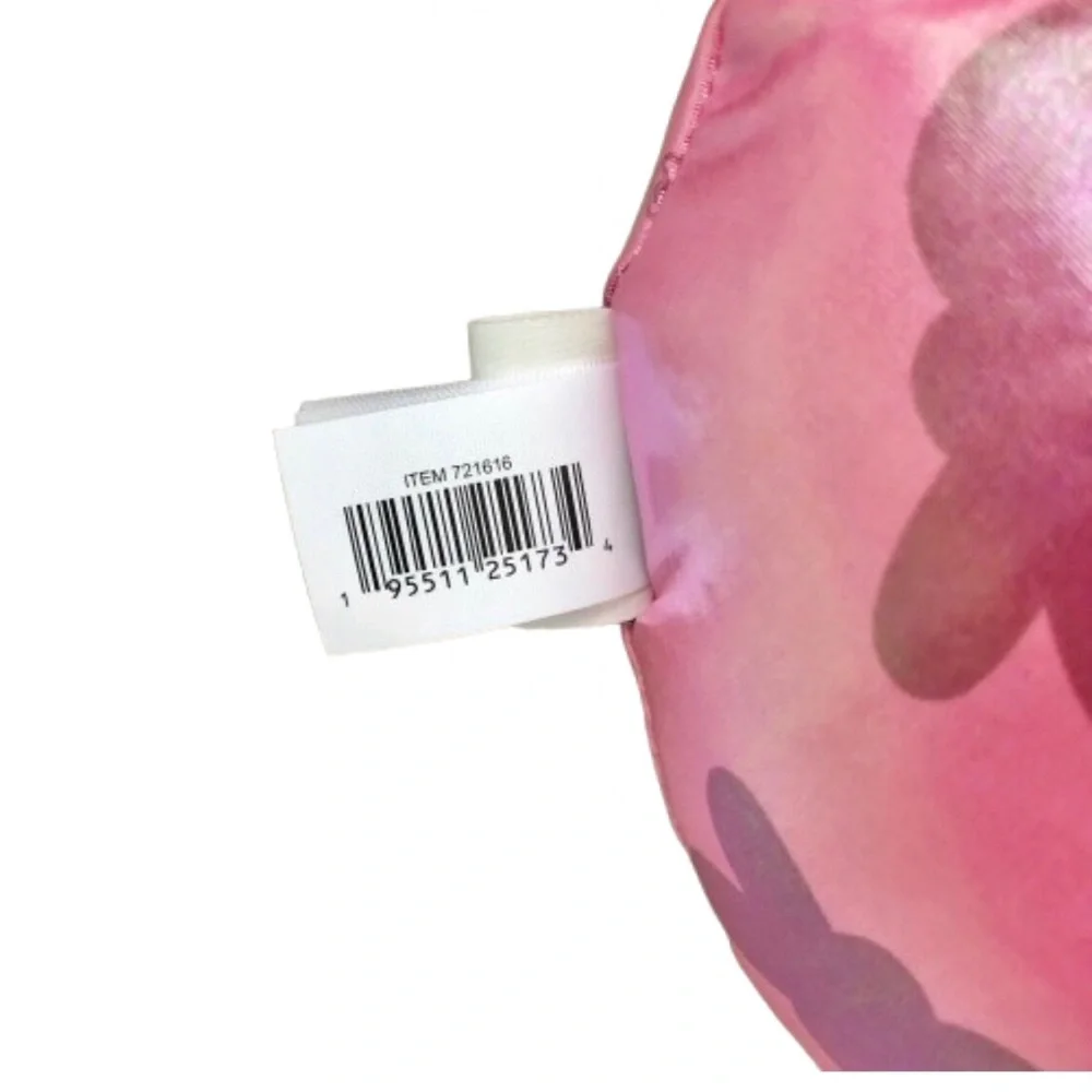 NEW PEEPS Sheen Metallic Bunny Plush Pillow 15" Pink Rare Limited Edition - Picture 7 of 12